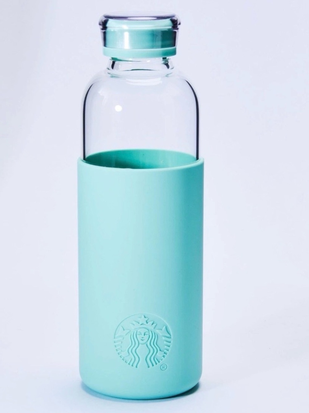 Starbucks 2026 Limited Edition Road Trip Collection 24oz Aqua Glass Water Bottle